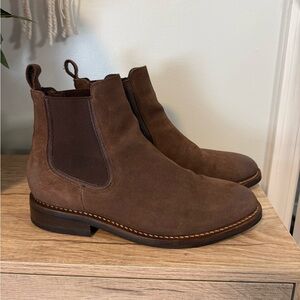 Thursday Boot Company Men’s Duke Chelsea Boots in Chocolate Suede Size 10